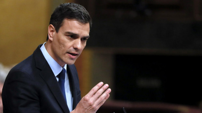 ESPAÑA AÑO 2016. El secretario general del PSOE Pedro Sánchez. Archivo Efe